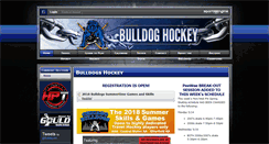 Desktop Screenshot of chicagobulldoghockey.com
